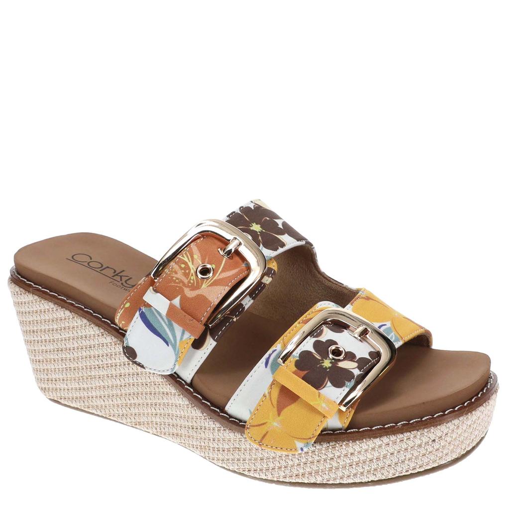 Corkys Natural hibiscus wedge