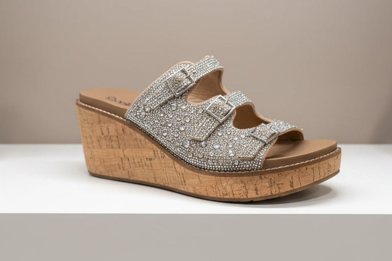 Corkys Rhinestone pump