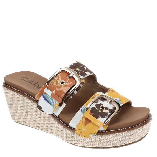 Corkys Natural hibiscus wedge