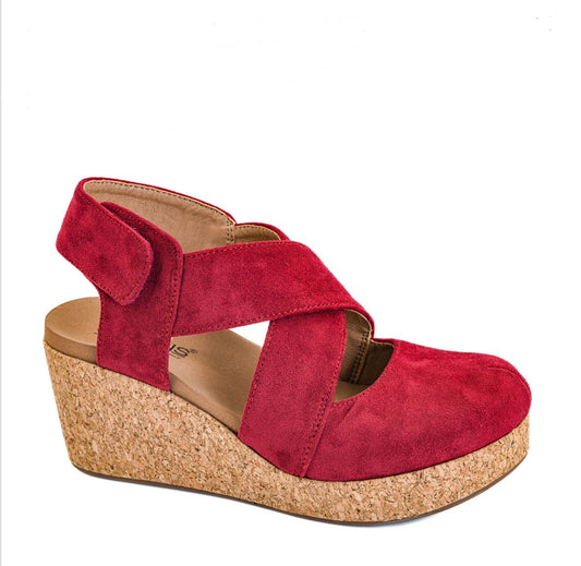 Corkys red wedge