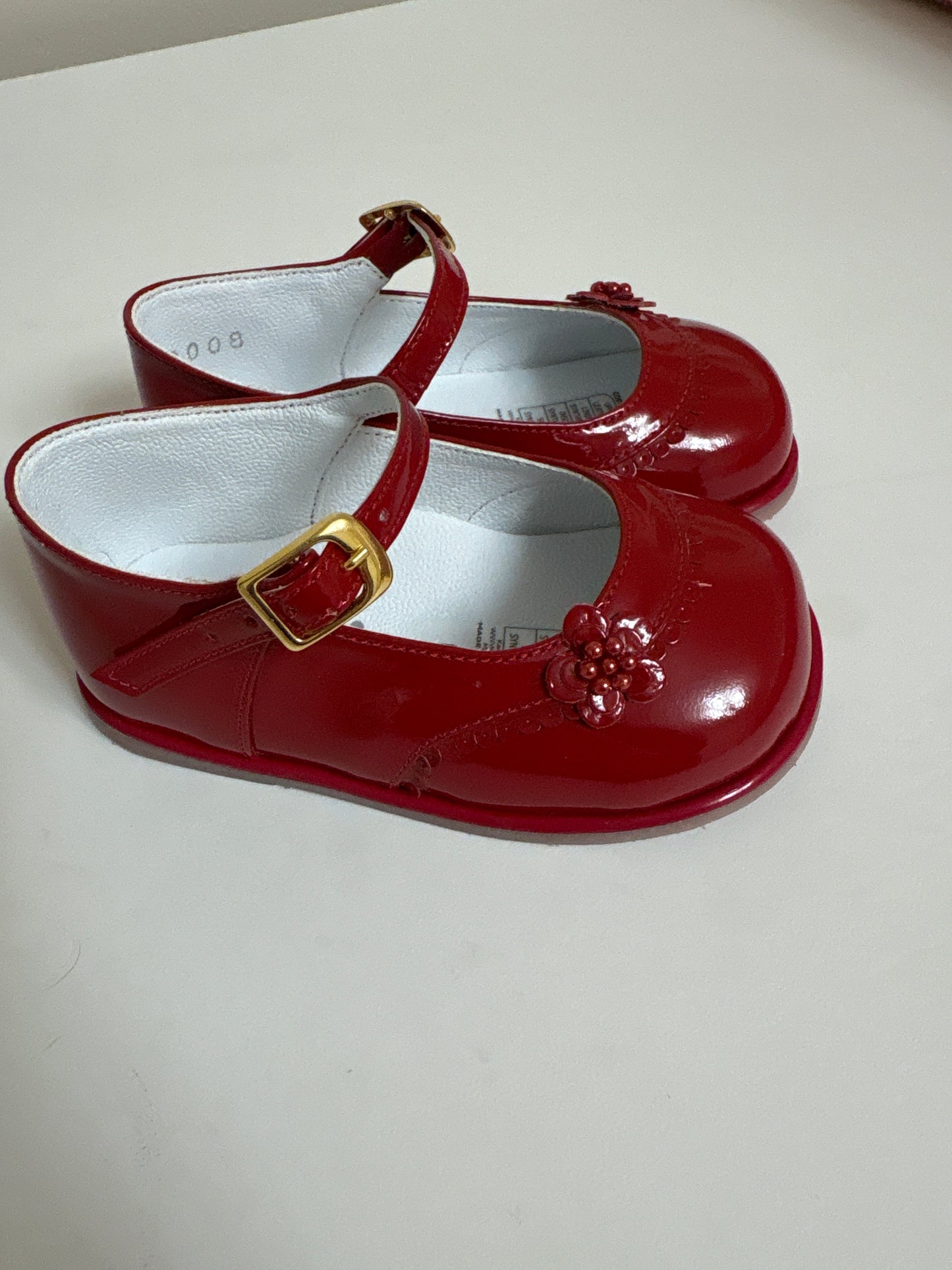 Red Patent leather Mary Jane