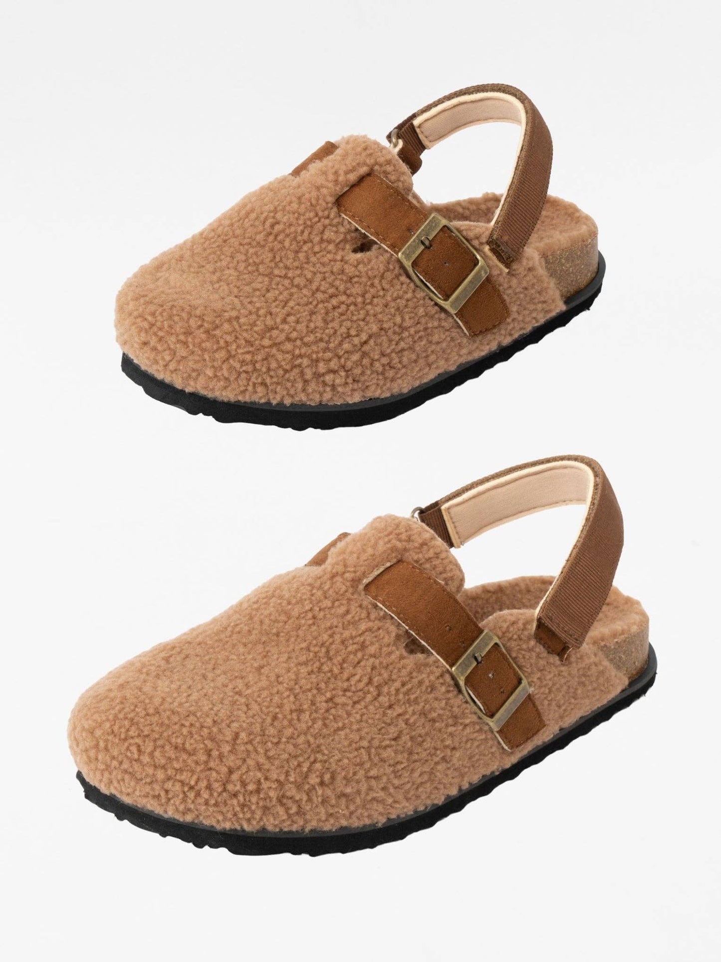 Mom & Me Teddy slip ons