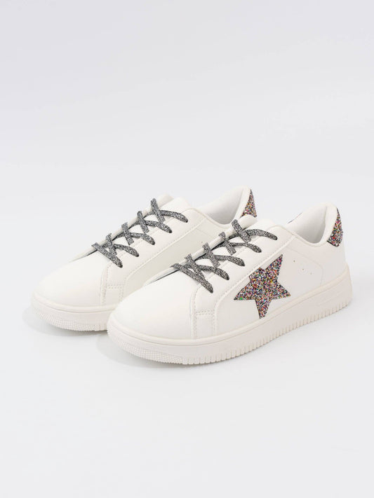 Mom's Sparkle Star Sneaker