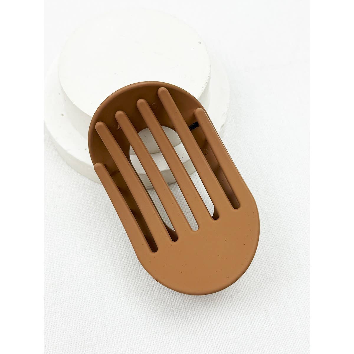 Matte French hair clips