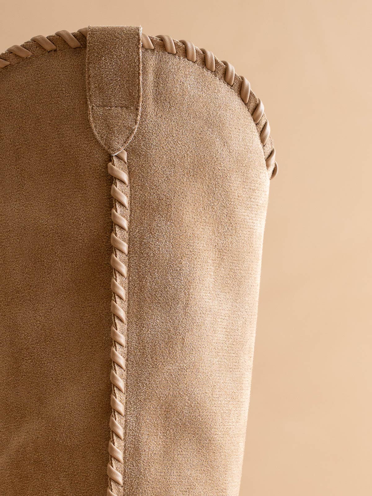 The Tilley | Almond Whipstitch Western Cowboy boot