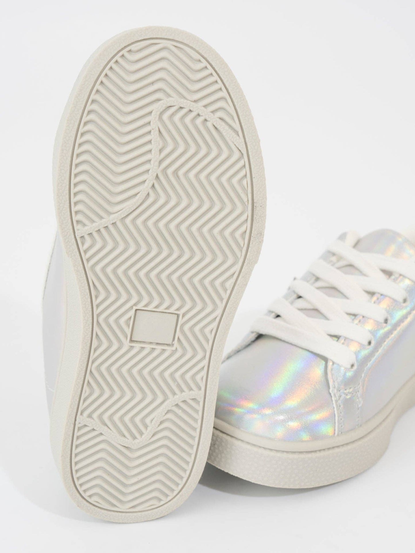 Girls' Sparkle metallic sneaker