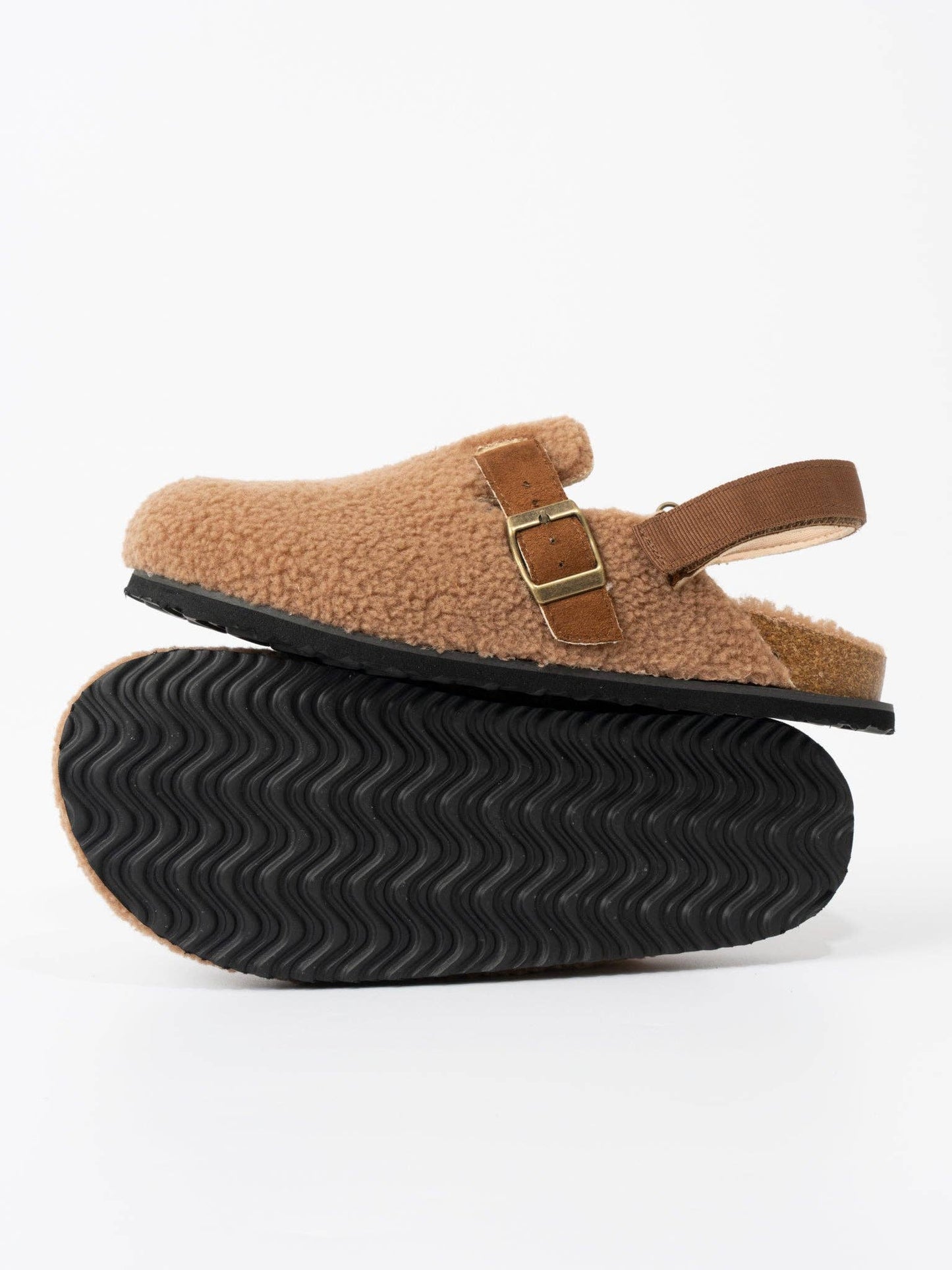 Mom & Me Teddy slip ons