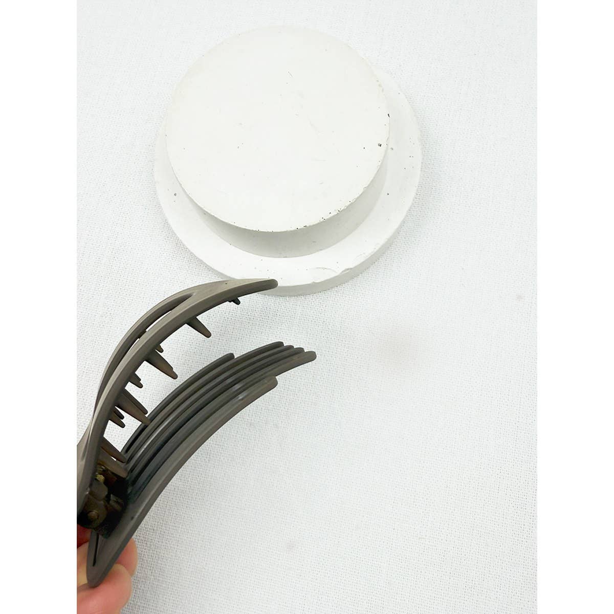 Matte French hair clips