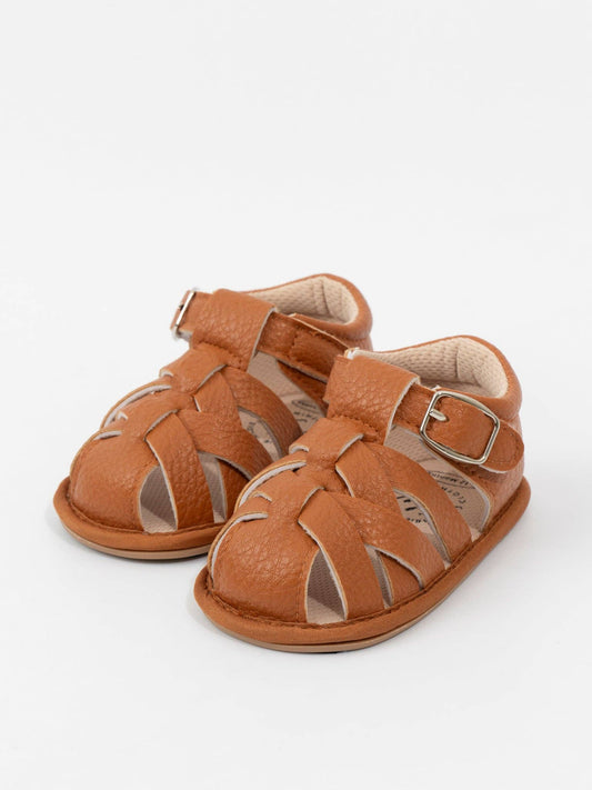 Baby sandals brown