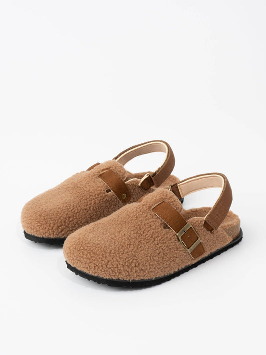 Mom & Me Teddy slip ons